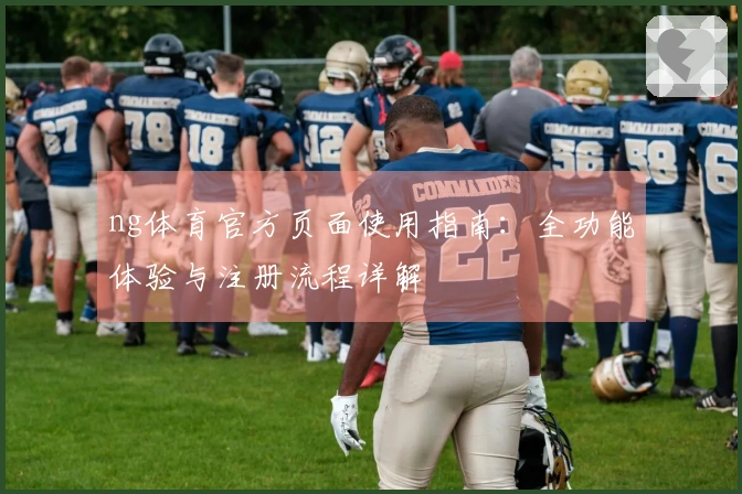 ng体育官方页面使用指南：全功能体验与注册流程详解